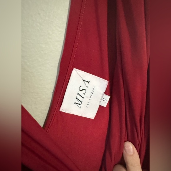 Misa red Valentine’s Day dress in size small - Picture 5 of 5